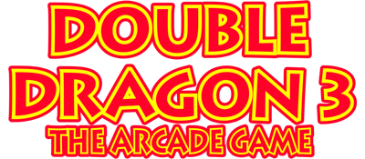 Double Dragon III The Arcade Game logo for GameBoy
